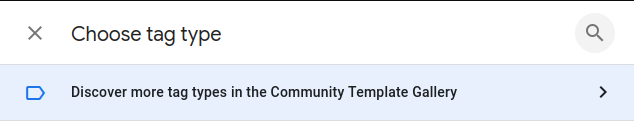 Anura for Google Tag Manager - Choose Tag Type