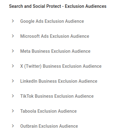 Anura for Google Tag Manager - Exclusion Audiences